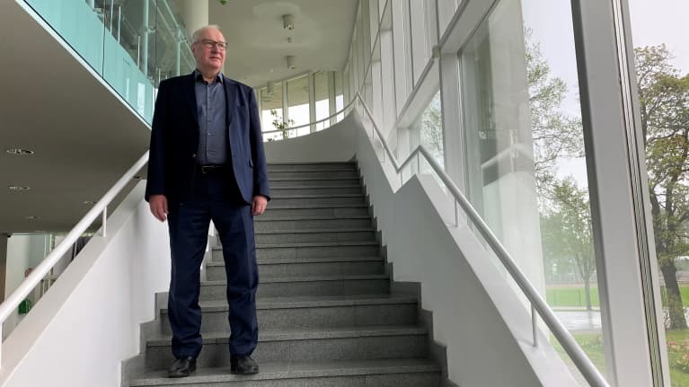 Luumäen kunnanjohtaja Risto Alaheikka.