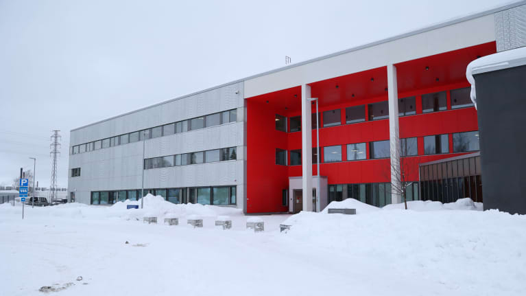 Joensuun poliisi- ja oikeustalo.