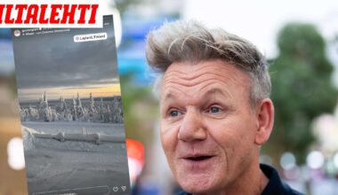 Gordon Ramsay on Suomen Lapissa