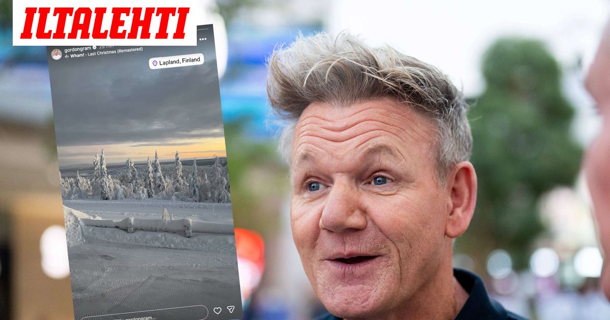 Gordon Ramsay on Suomen Lapissa