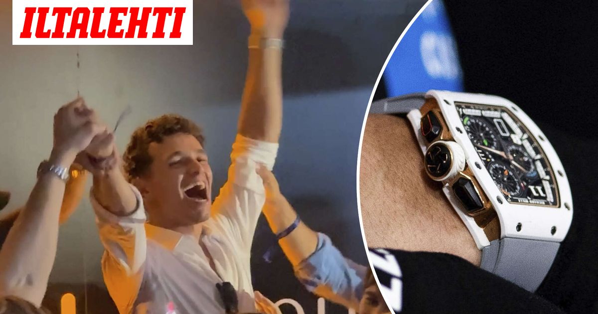 Nyt on asusteella hintaa! F1-mestari juhli pöyhkeässä varustuksessa