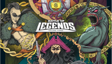 Olemme pelanneet lautapelejä merirosvoilla, jumalilla ja hirviöillä Unmatchedissa: Battle of Legends - Volume Three -