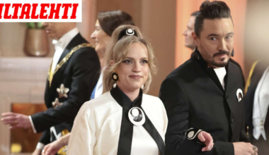 Viimeisillään raskaana oleva Elli Haloo astui Linnaan