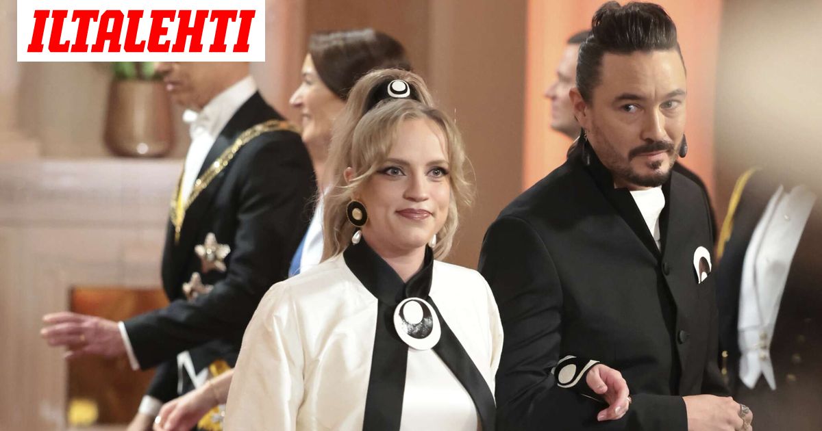 Viimeisillään raskaana oleva Elli Haloo astui Linnaan