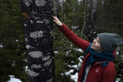 Katri Kurkela, 29, tuntee äitinsä istuttamat puut – Tulevalla metsänomistajalla puiden kaataminen menee tunteisiin