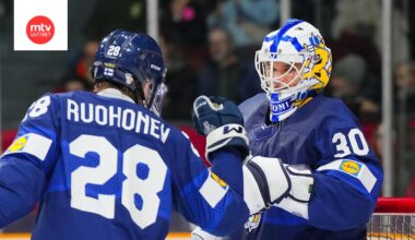 Heikki Ruohonen maalasi Nuorten Leijonien MM-kenraalissa.