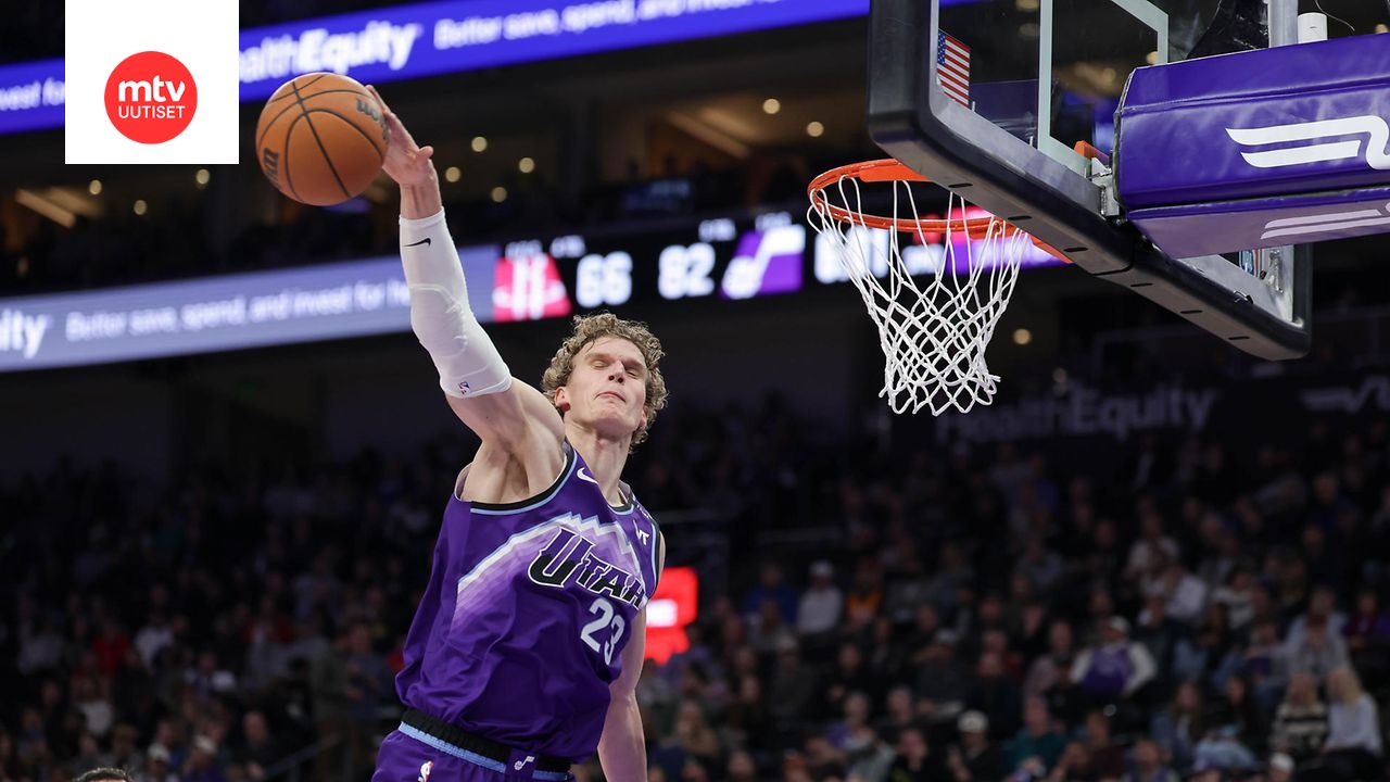 Lauri Markkanen oli iskussa.