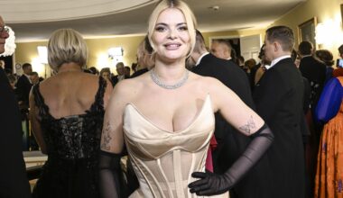 Erika Vikman sai suukon Linnan juhlien jatkoilla – yllättävä antaja