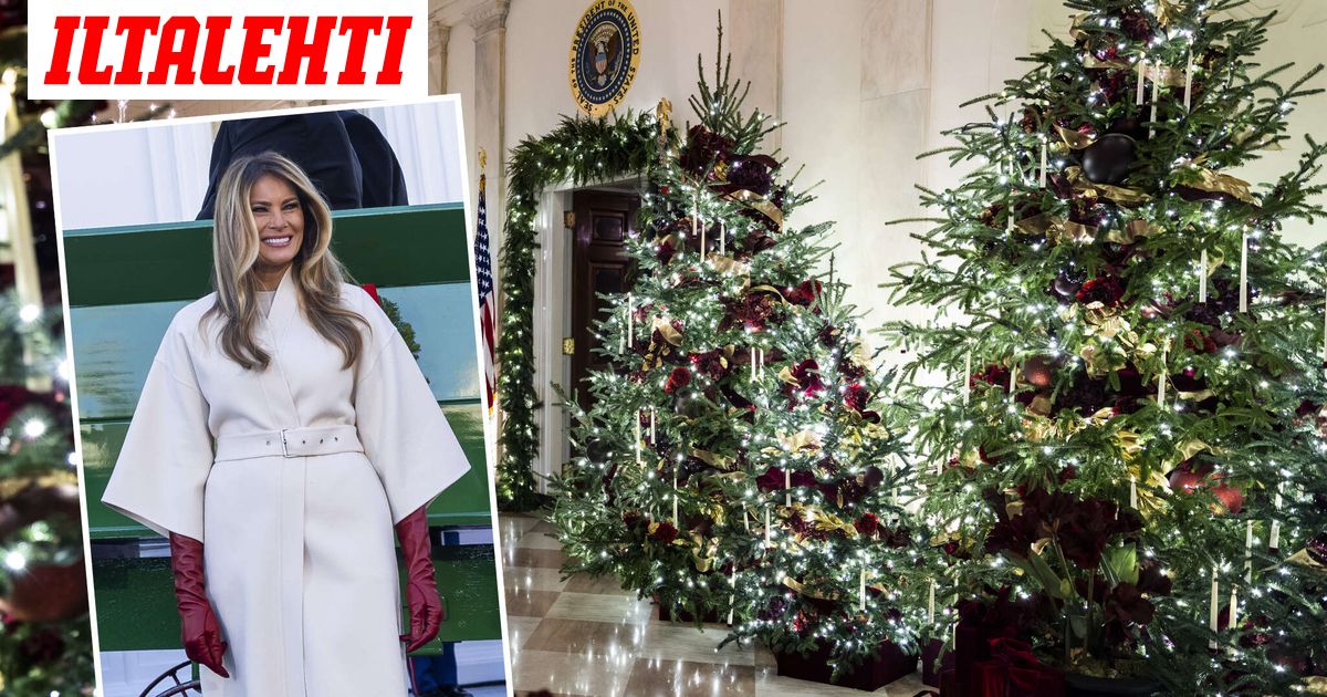 ”Ketä kiinnostaa,” sanoi Melania Trump – Näin hän koristeli Valkoisen talon