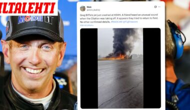 Liekit nielaisivat lentokoneen – Autourheilutähti perheineen kuollut USA:ssa