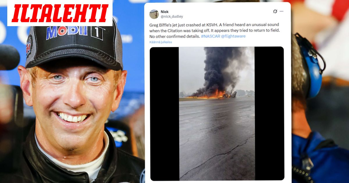 Liekit nielaisivat lentokoneen – Autourheilutähti perheineen kuollut USA:ssa