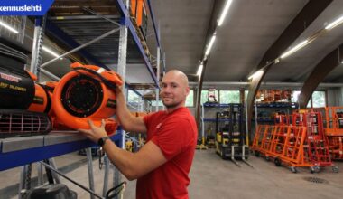 Koneita ja laitteita vuokrataan nyt korjausrakentamisen tarpeisiin - vähäpäästöiset laitteet kiinnostavat yhä enemmän