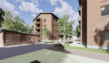 Espoon Asunnot rakennuttaa 85-asuntoisen kerrostalon puretun luhtitalon tilalle