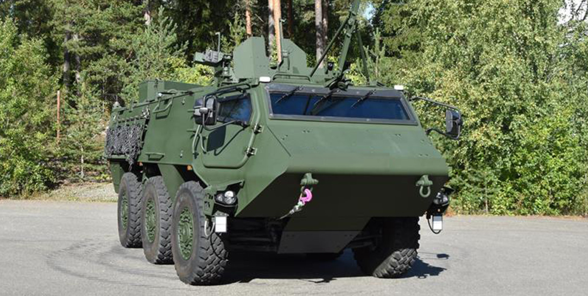 Ruotsi hankkii Patrialta päivityksiä aiemman sukupolven panssaroituihin 6x6-ajoneuvoihin