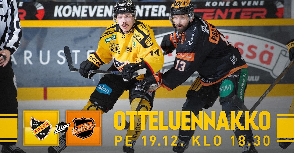 Ennakko: KalPa isännöi KooKoota Olvi Areenan joulupelissä