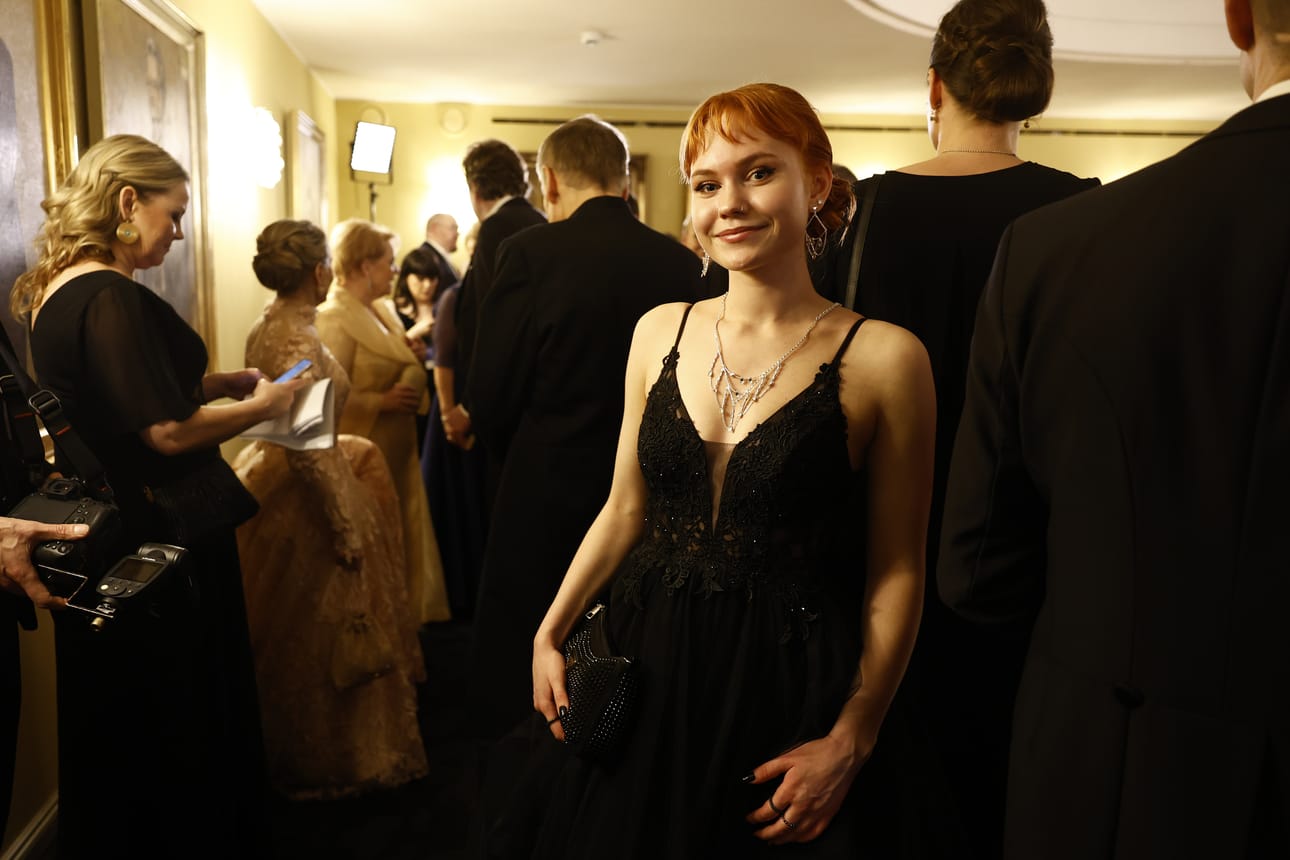 Tuuli Turunen kuvattiin Linnan juhlissa.