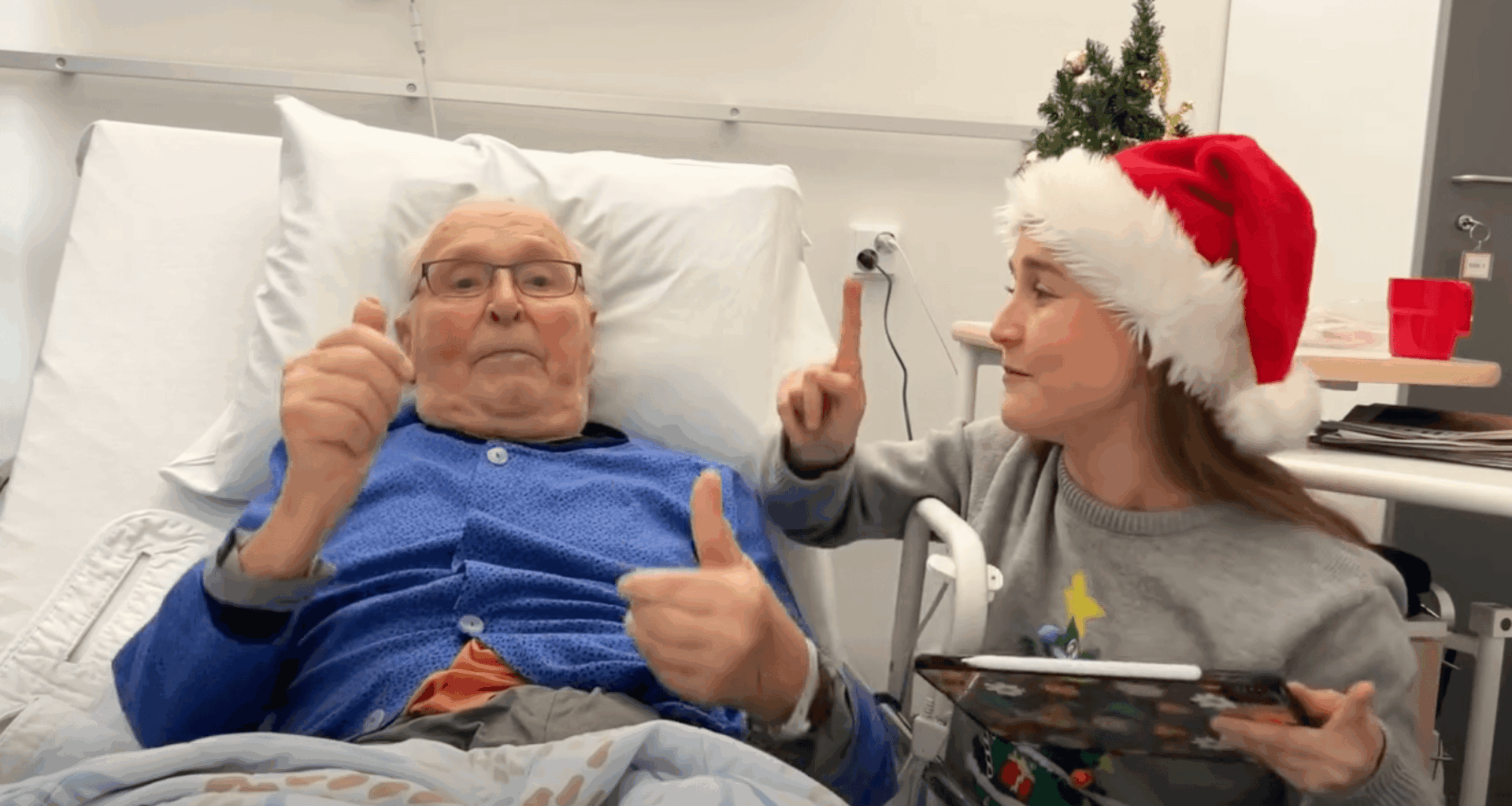 Synkkä uutinen: Jorma-pappa, 90, kaatui – joulu sairaalassa