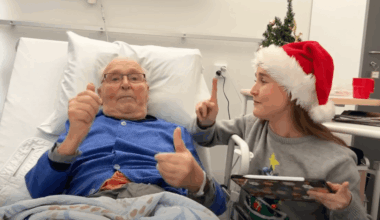Synkkä uutinen: Jorma-pappa, 90, kaatui – joulu sairaalassa