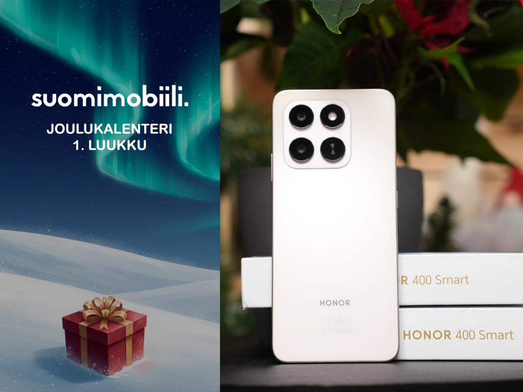 Voita HONOR 400 Smart -älypuhelin