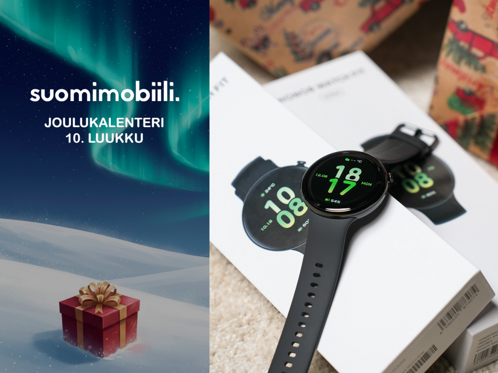 Voita kevyt ja älykäs HONOR Watch Fit -kello!