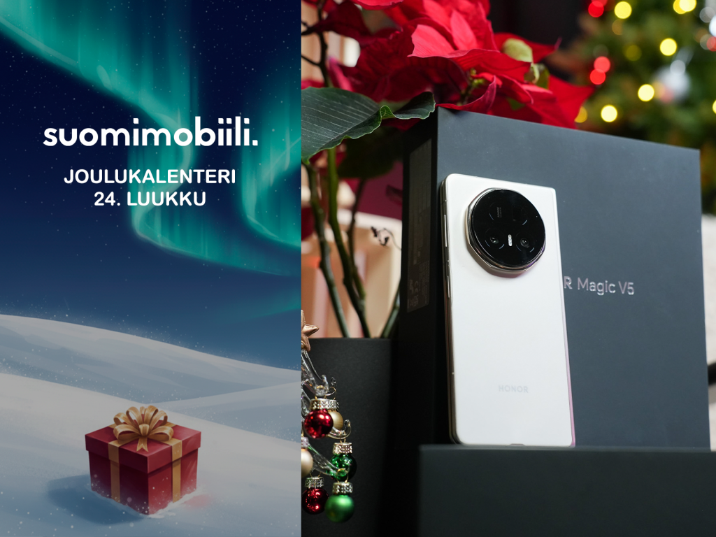 Osallistu ja voita HONOR Magic V5 – taittuvanäyttöinen huippupuhelin täynnä tekoälyä