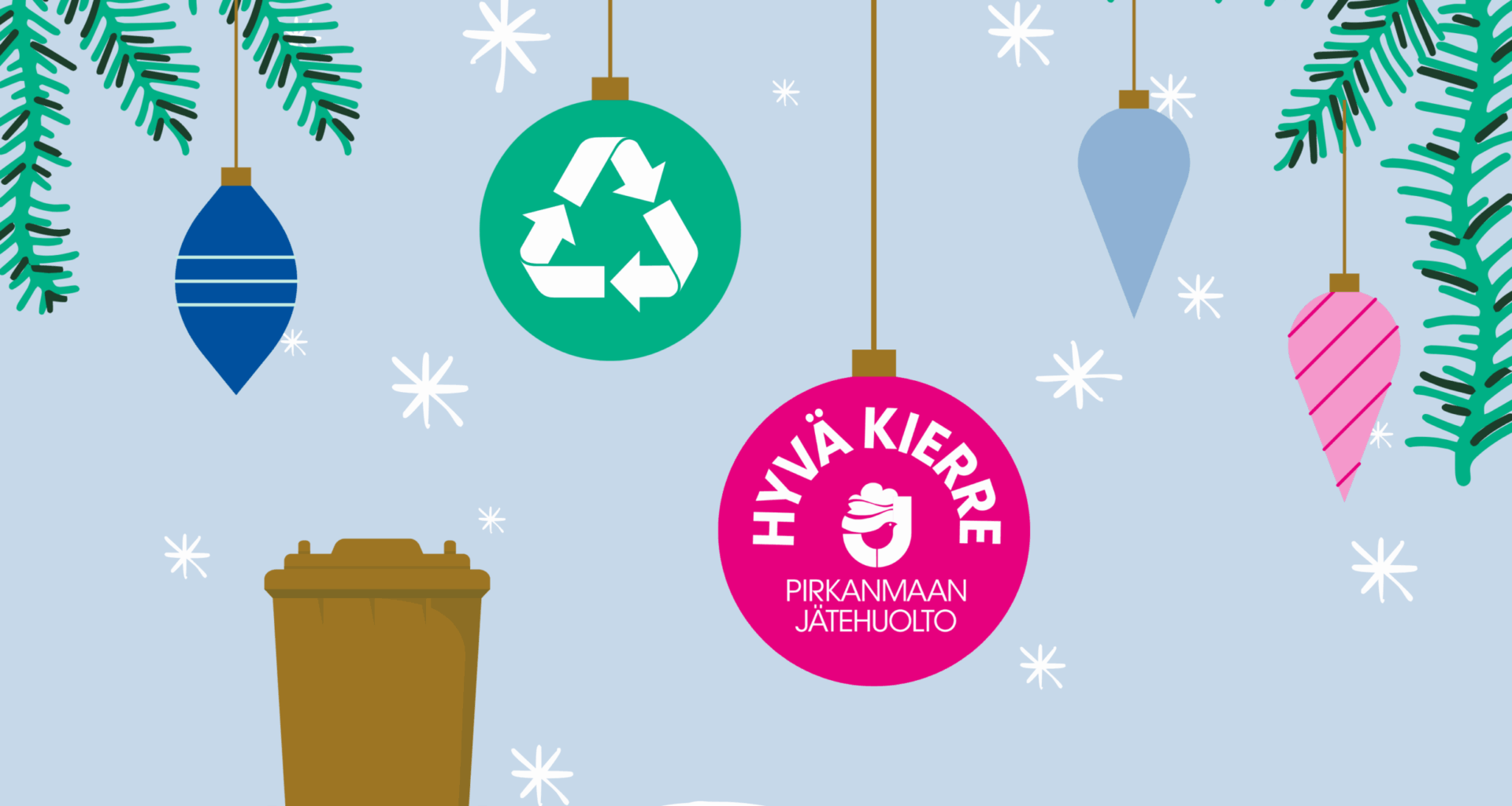 Joulua voi viettää kestävästi – katso parhaat lahja- ja lajitteluvinkit