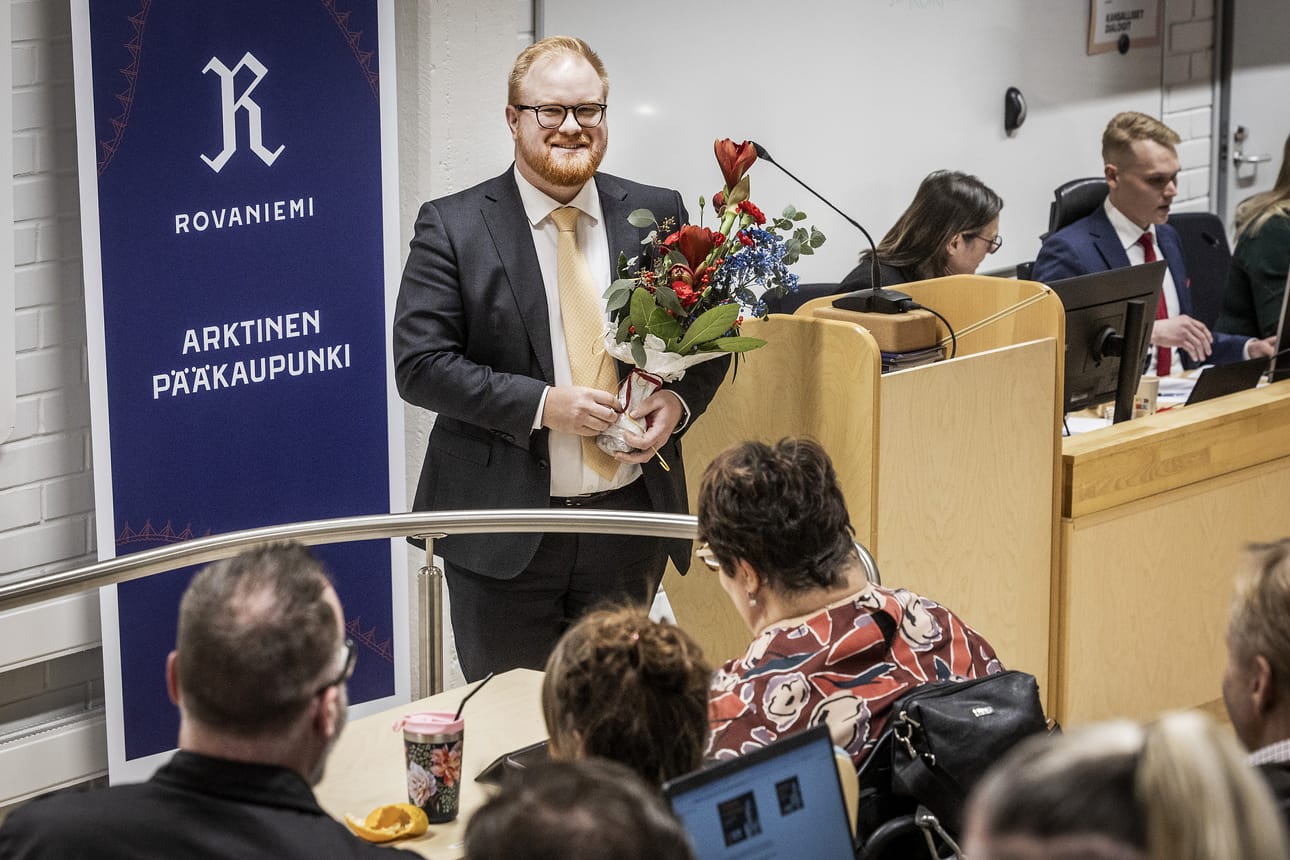 Joonas Hänninen on Rovaniemen uusi kaupunginjohtaja, joka astuu virkaansa ensi syyskuussa.