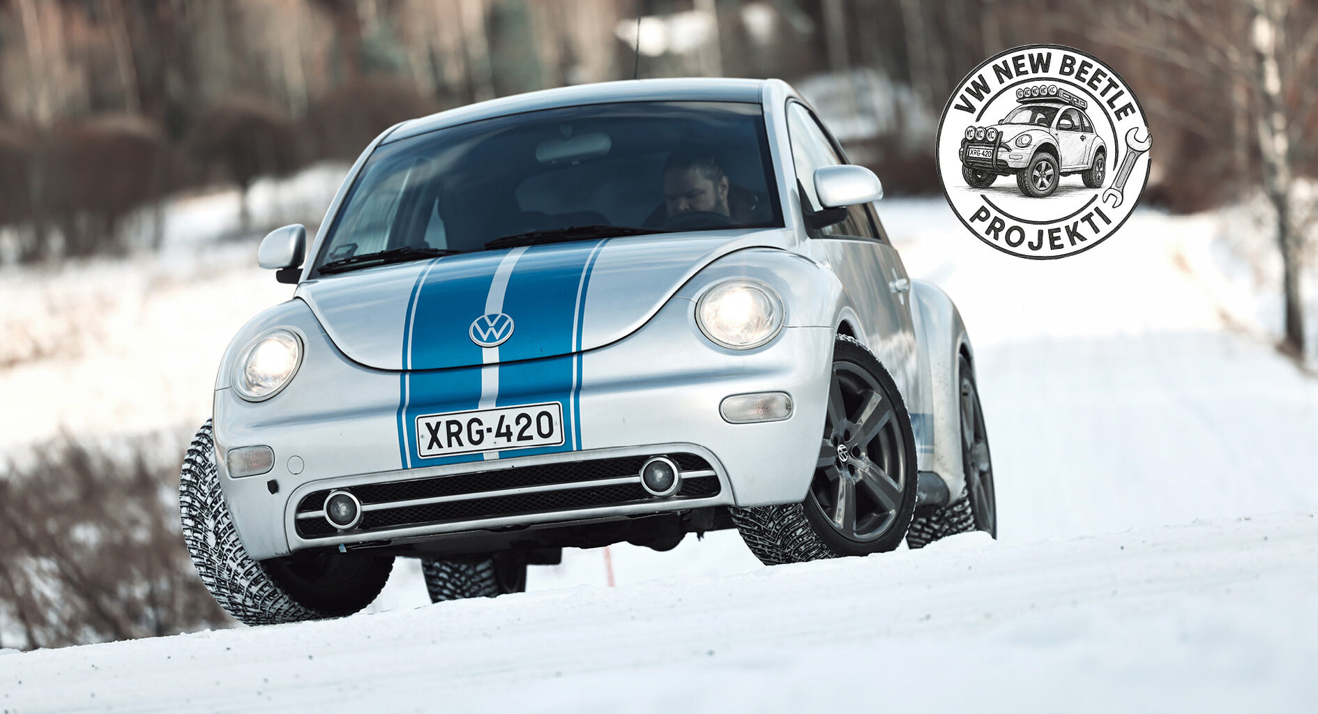 Kuplan sähköt sekoilevat, mutta auto ei jätä tielle