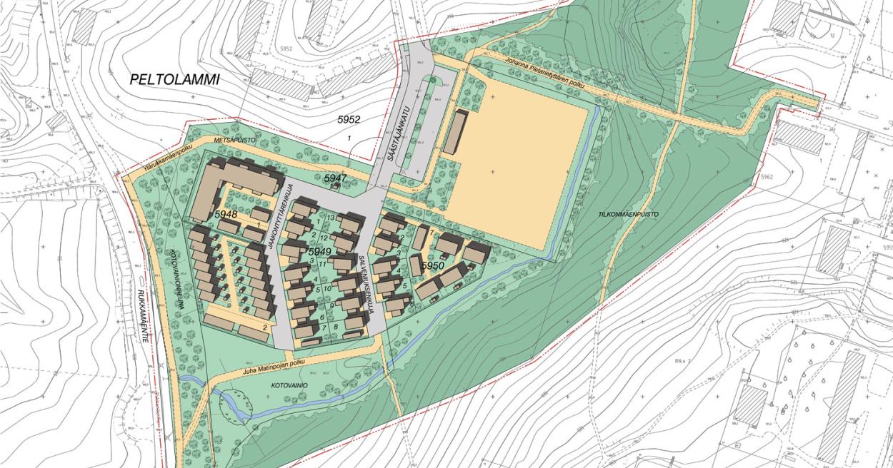 Peltolammin vanhan koulun tilalle asumista mahdollistava asemakaava hyväksyttiin [Tampereen kaupunki
