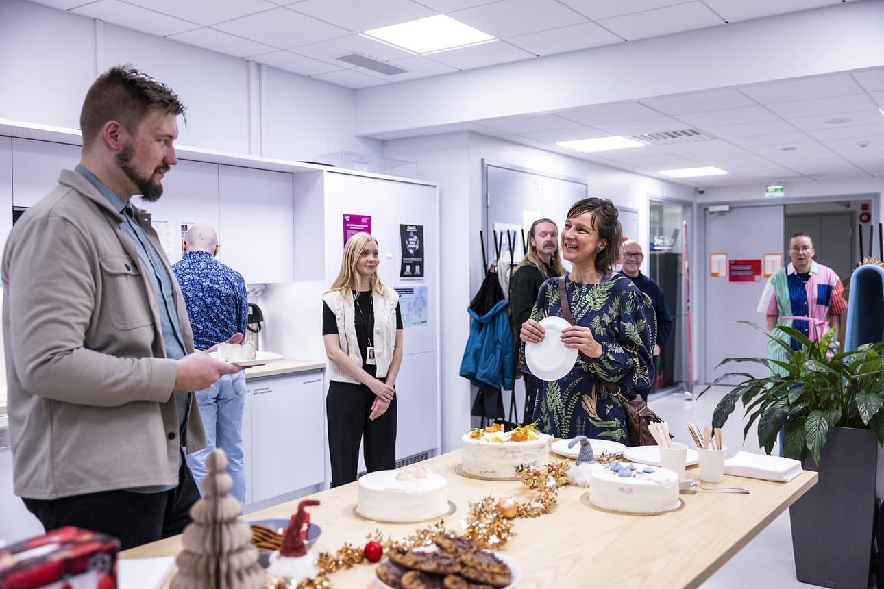 Risto Holapan lisäksi yrityksessä isosta osasta vastaa operaatiopäällikkö Sanna Kyllönen.