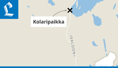 Kaksi henkilöä loukkaantui vakavasti kahden auton törmäyksessä Inarissa – sivutieltä tulleella nuorella miehellä ei ollut ajokorttia