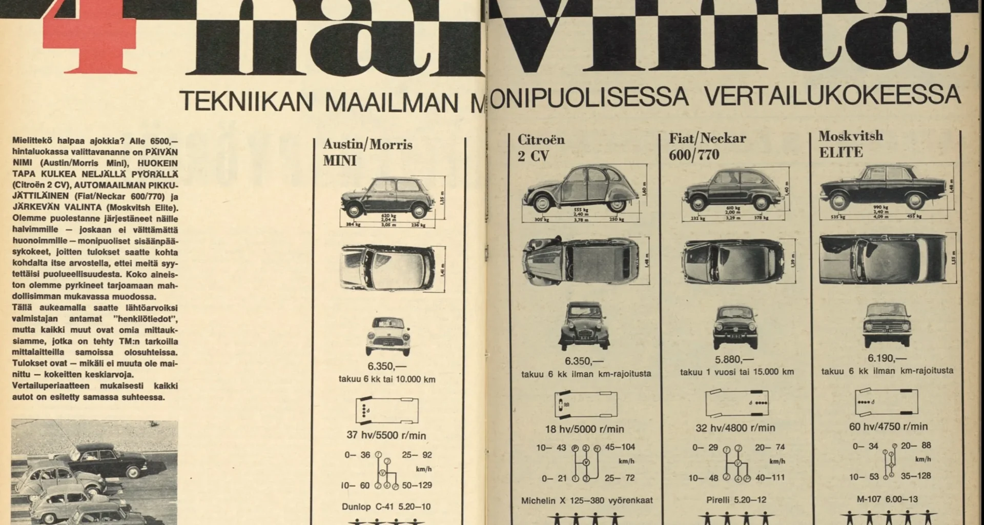 TM 16/1967 autovertailun avausaukeama