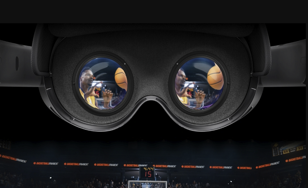 a render image of the Samsung Galaxy XR display