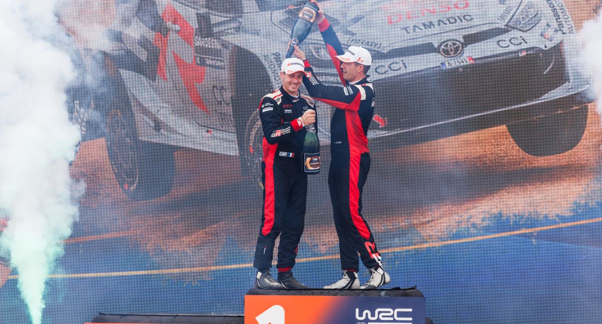 Vincent Landais ja Sebastien Ogier