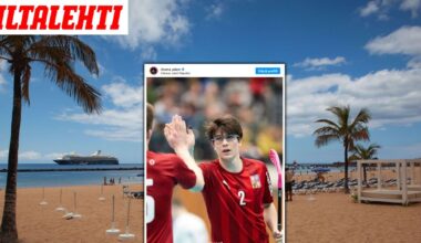 Urheilija sai syövän – Tyttöystävältä kylmät terveiset Teneriffalta