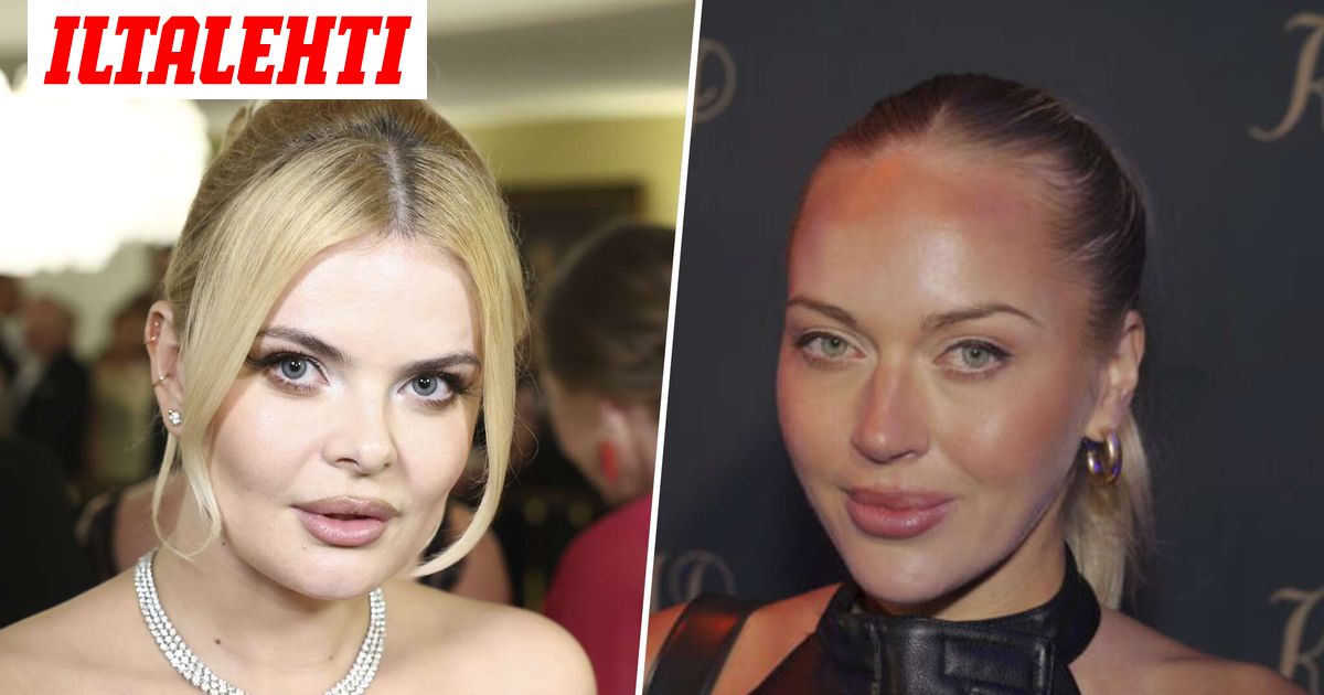 Erika Vikman ja eronnut Erna Husko ikuistivat intiimin hetkensä Linnan juhlien jatkoilla