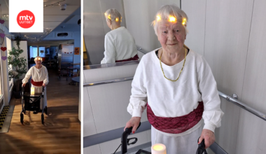 102-vuotias Lucia-neito – näin Airi kommentoi somessa huomiota kerännyttä kunniatehtäväänsä