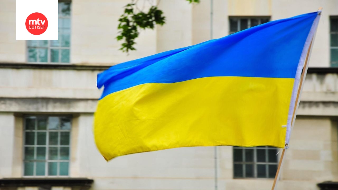 Kuvituskuvassa Ukrainan lippu.