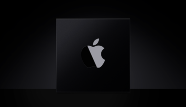 Apple Silicon logo.