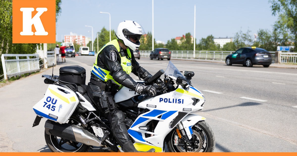Isän ja pojan vappuajelut päättyivät kaahailuun Tyrnävällä – poliisimoottoripyörä ajoi 240 km/h eikä pysynyt perässä