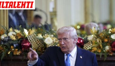 Trumpilta verinen ”joululahja” - Iltalehti