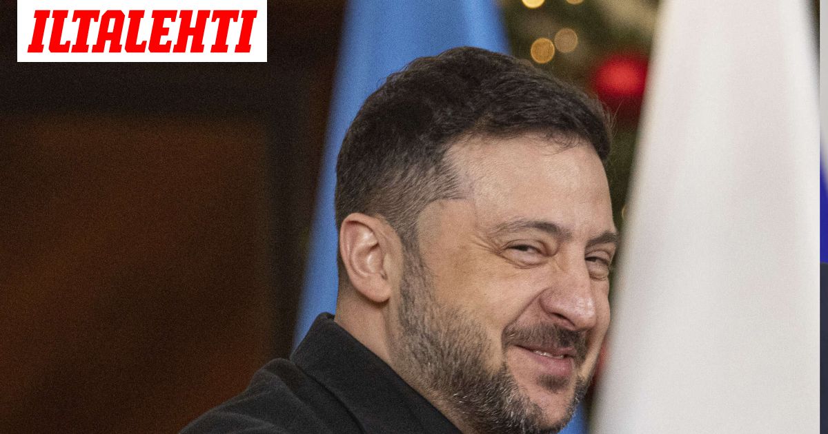 Zelenskyi vaikeni kesken joulupuheensa – Tulkittiin maailmalla rajuksi eleeksi