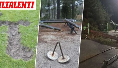 Liikuntapaikkoja tuhottu Raumalla – SK: Sarjasahaaja jäi kiinni