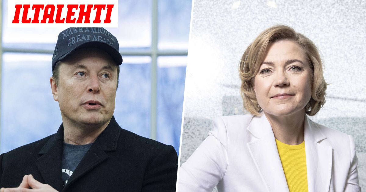 Elon Muskilta raju viesti Henna Virkkuselle