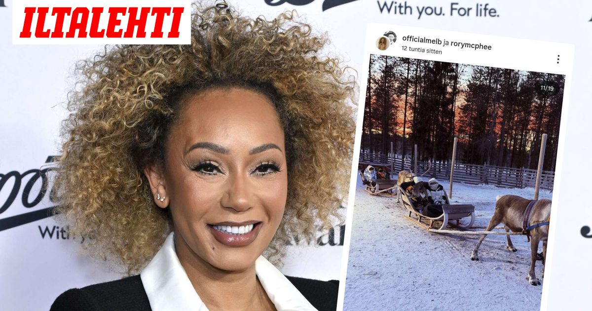 Spice Girls -tähti vietti joulun Lapissa: Julkaisi liudan häikäiseviä lomakuvia