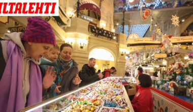 Venäjän tärkein juhla pilalla: Lähes kaikki meni