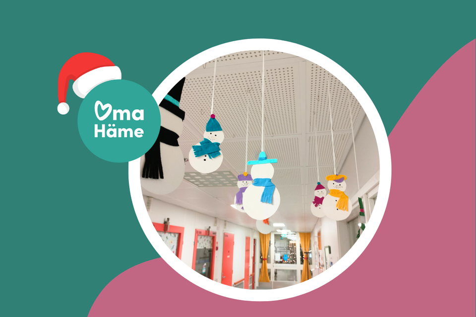 Turvanasi jouluna – lasten osastolla on joulun taikaa ja uuden odottelua