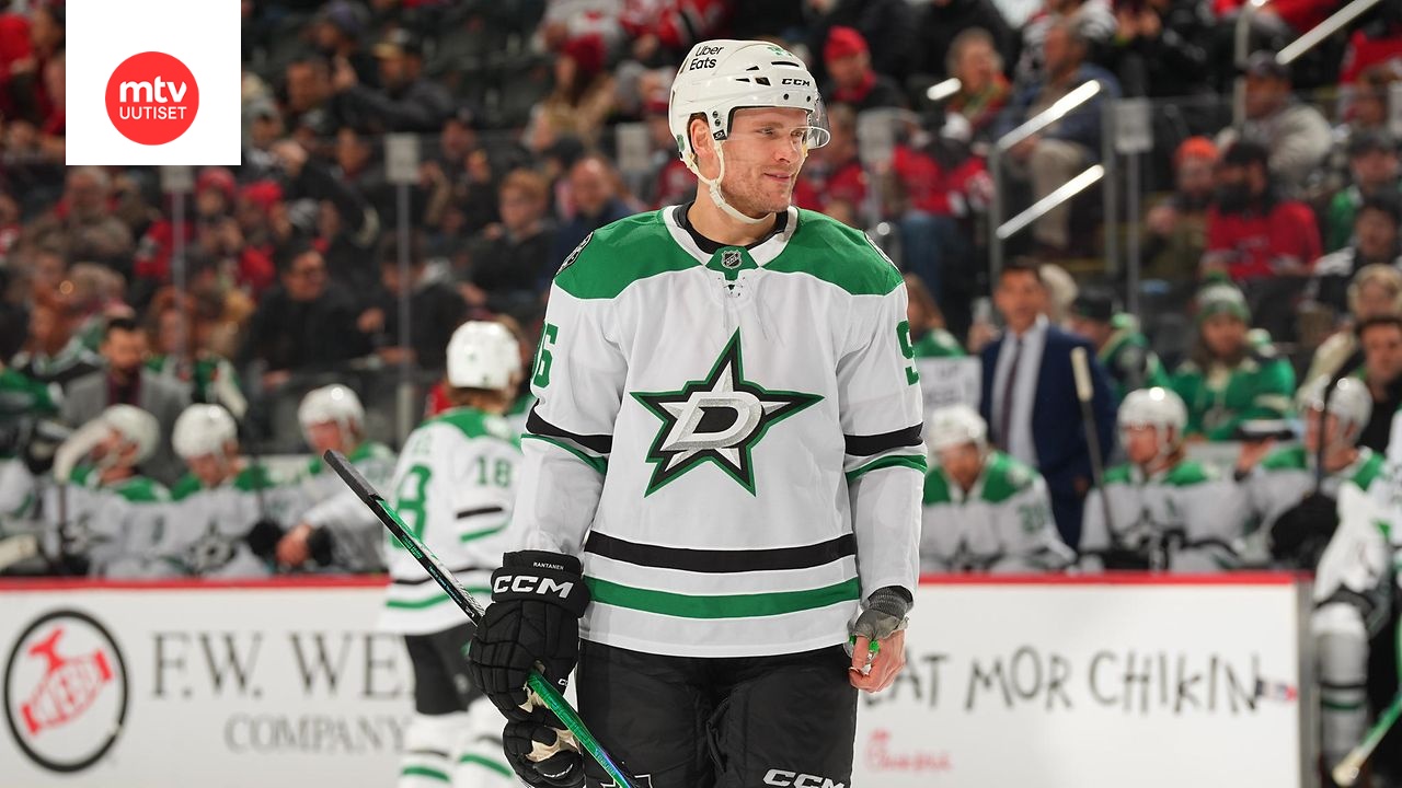Mikko Rantanen ja Miro Heiskanen osuivat Dallasin voitossa