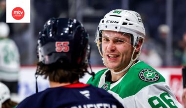 Dallasin Mikko Rantanen ahmi kolme syöttöpistettä ja nousi NHL:n syöttöpörssin kärkeen