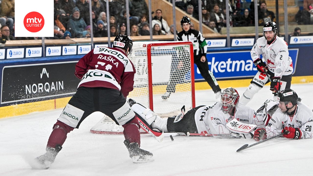 Kanada lyötiin mahalleen Davosissa.